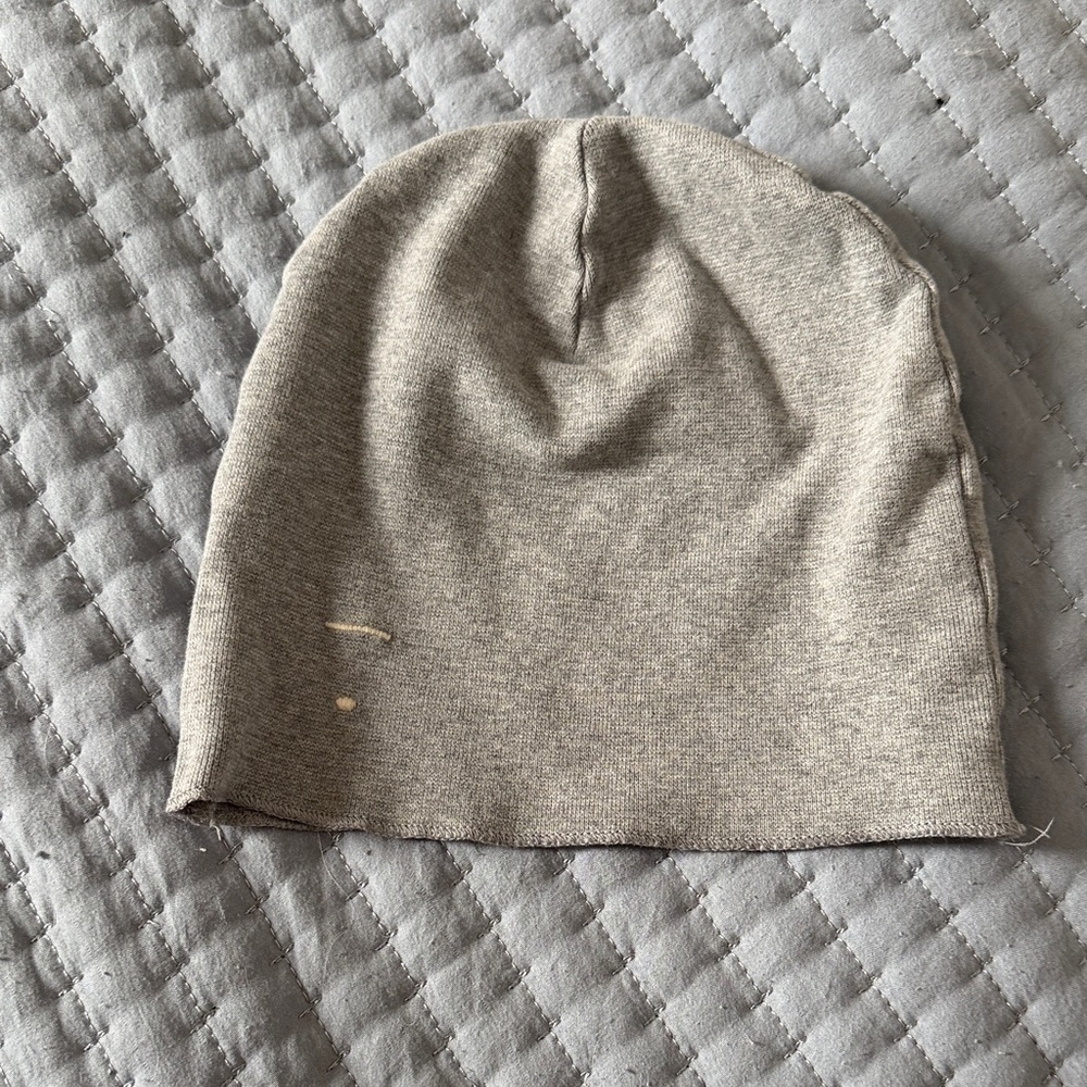 Gray Kids Beanie Hat